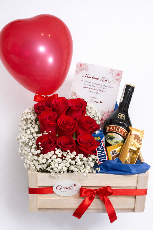 Caja Sorpresa “Rosas & Amor”